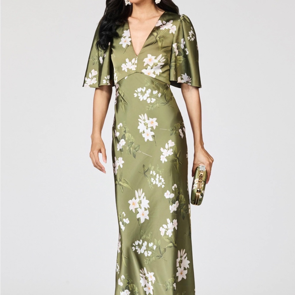 Sachin & Babi Mae Gown Moss Formosa Size 6